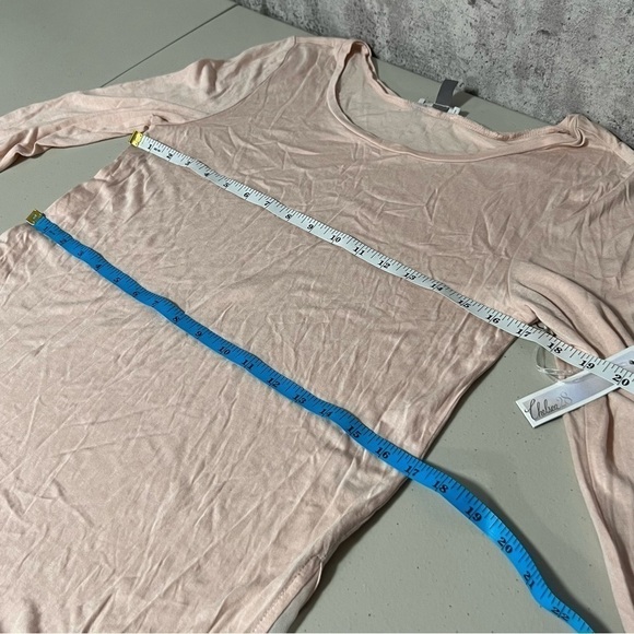 🆕 Chelsea28 Long Sleeve Blouse Pink Peach / Rose - Picture 7 of 8